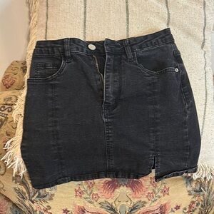 Amazon Black Pencil Mini Skirt Casual